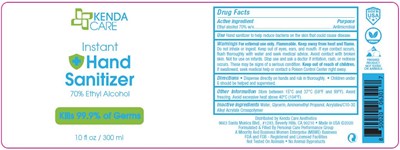 01b Lbl_kenda Care_hand Sani Gel_10oz (01b Lbl Kenda Care Hand Sani Gel 10oz)